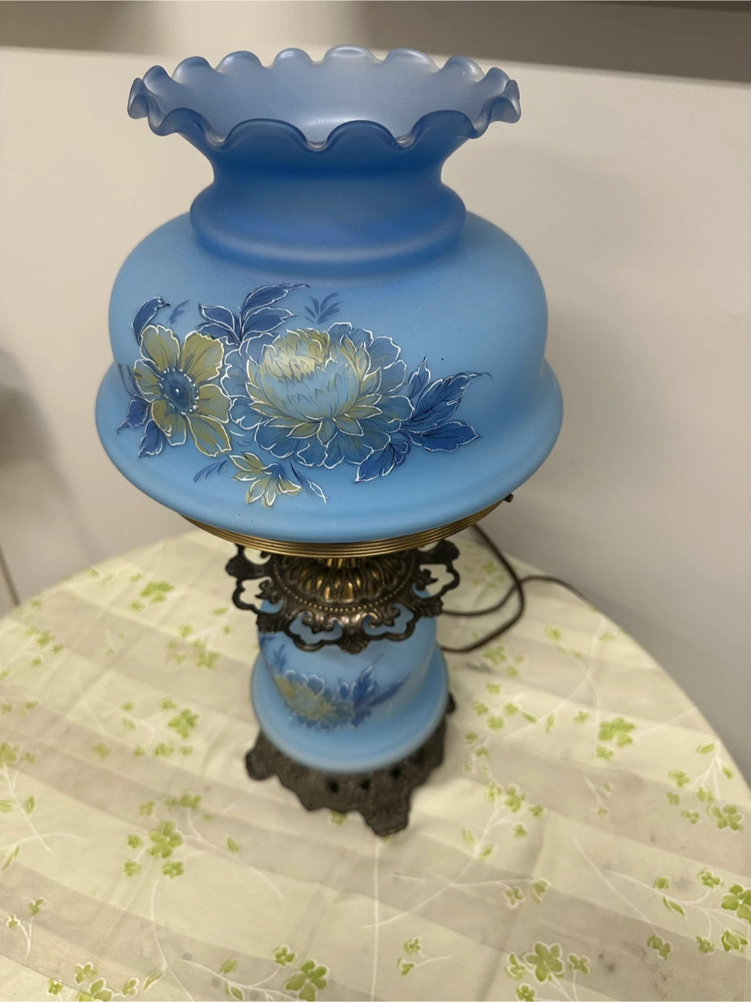 Vintage Quoizel Table Lamp - photo 4