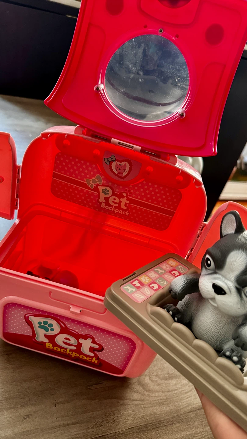 Pet Backpack Toy Set with French Bulldog - photo 5