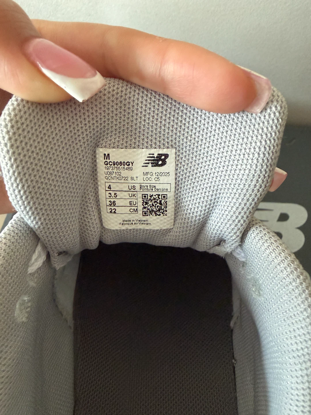 New Balance 9060 Grey White Sneakers - photo 5