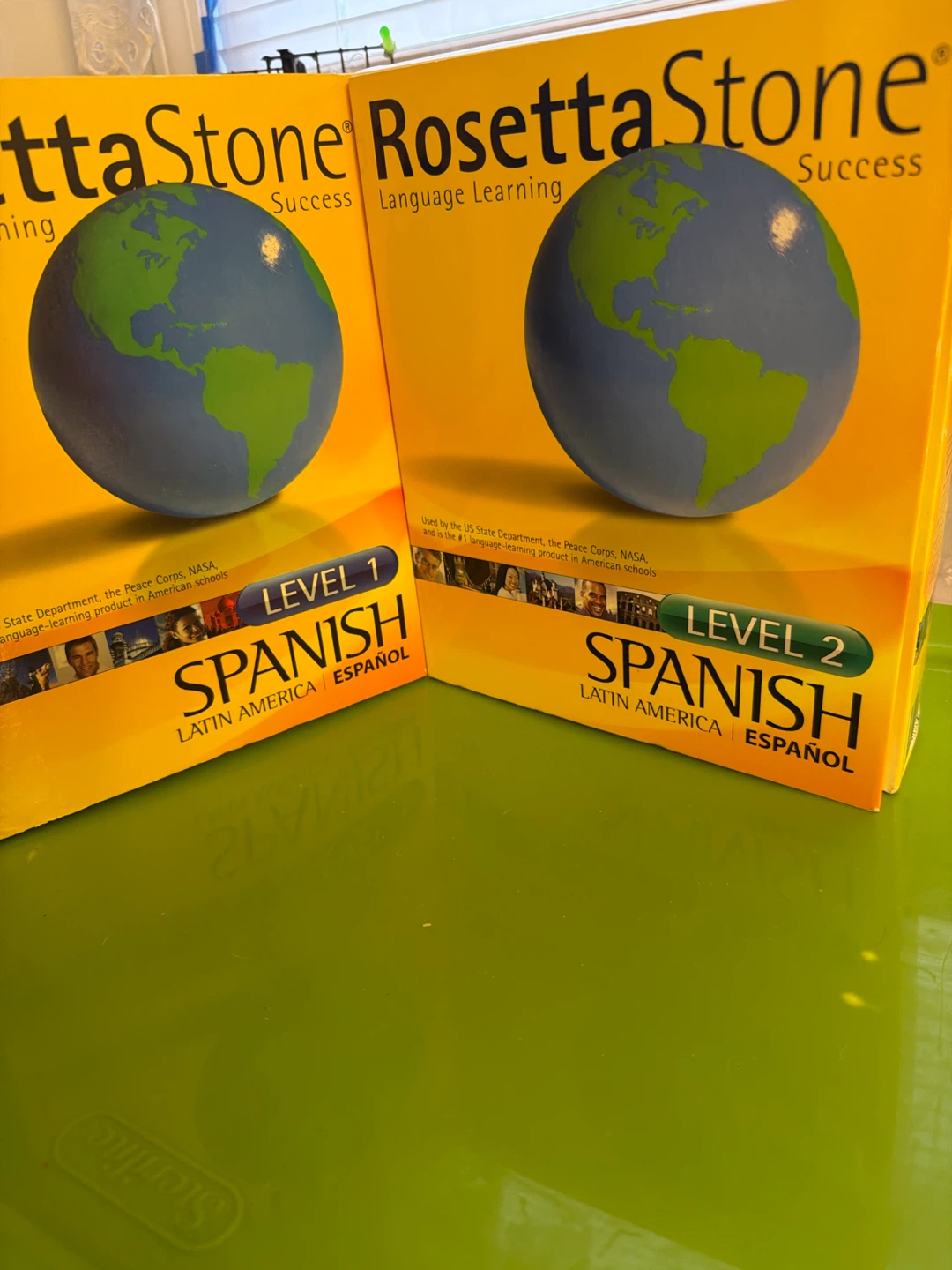 Rosetta Stone Spanish Levels 1 & 2 Language Learning Software
