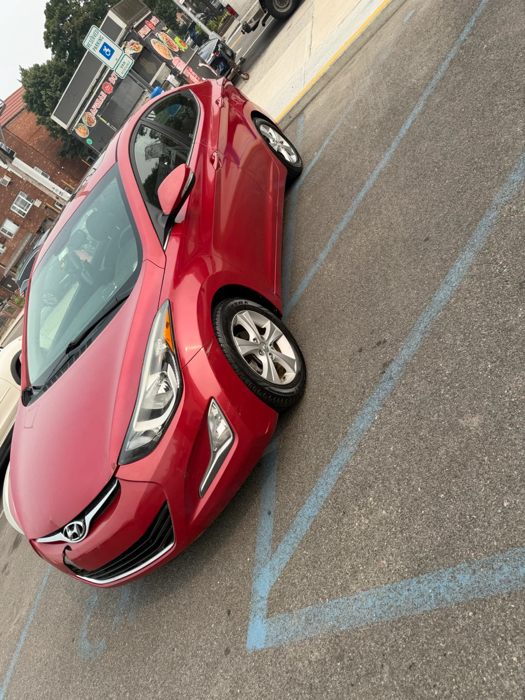 Red Hyundai Elantra Sedan - photo 2