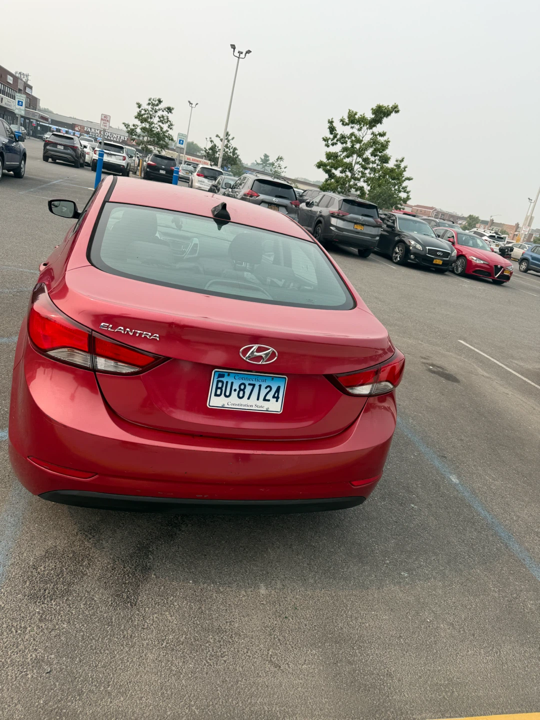 Red Hyundai Elantra Sedan - photo 4
