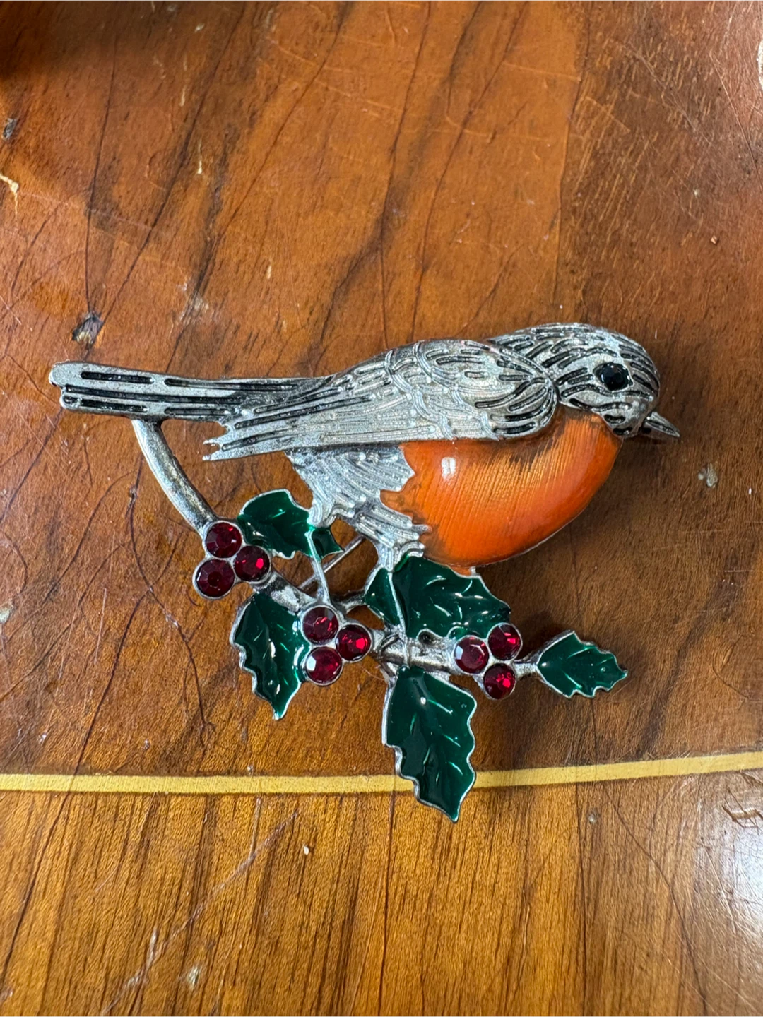 Christmas Robin Brooch - photo 2