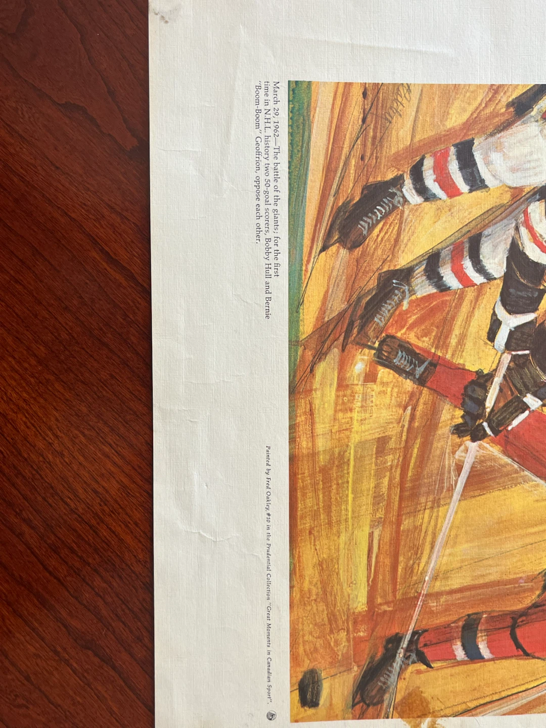 Vintage Hockey Poster - photo 2