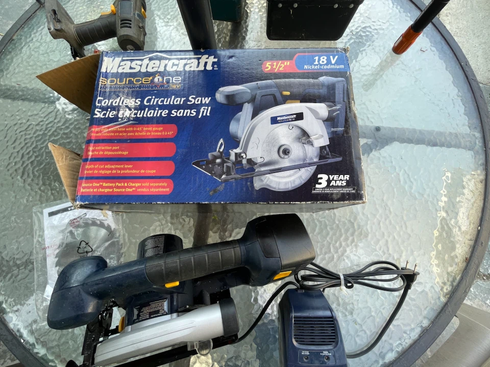 Mastercraft Source One Cordless Circular Saw 5 1/2" - photo 4
