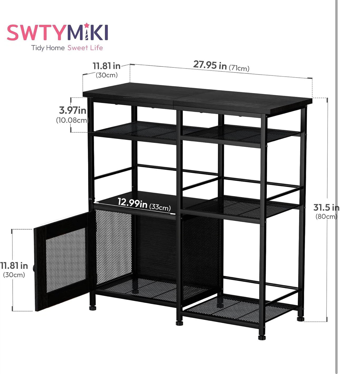 Farmhouse Style Coffee Bar Station NEW ASSEMBLED - photo 2