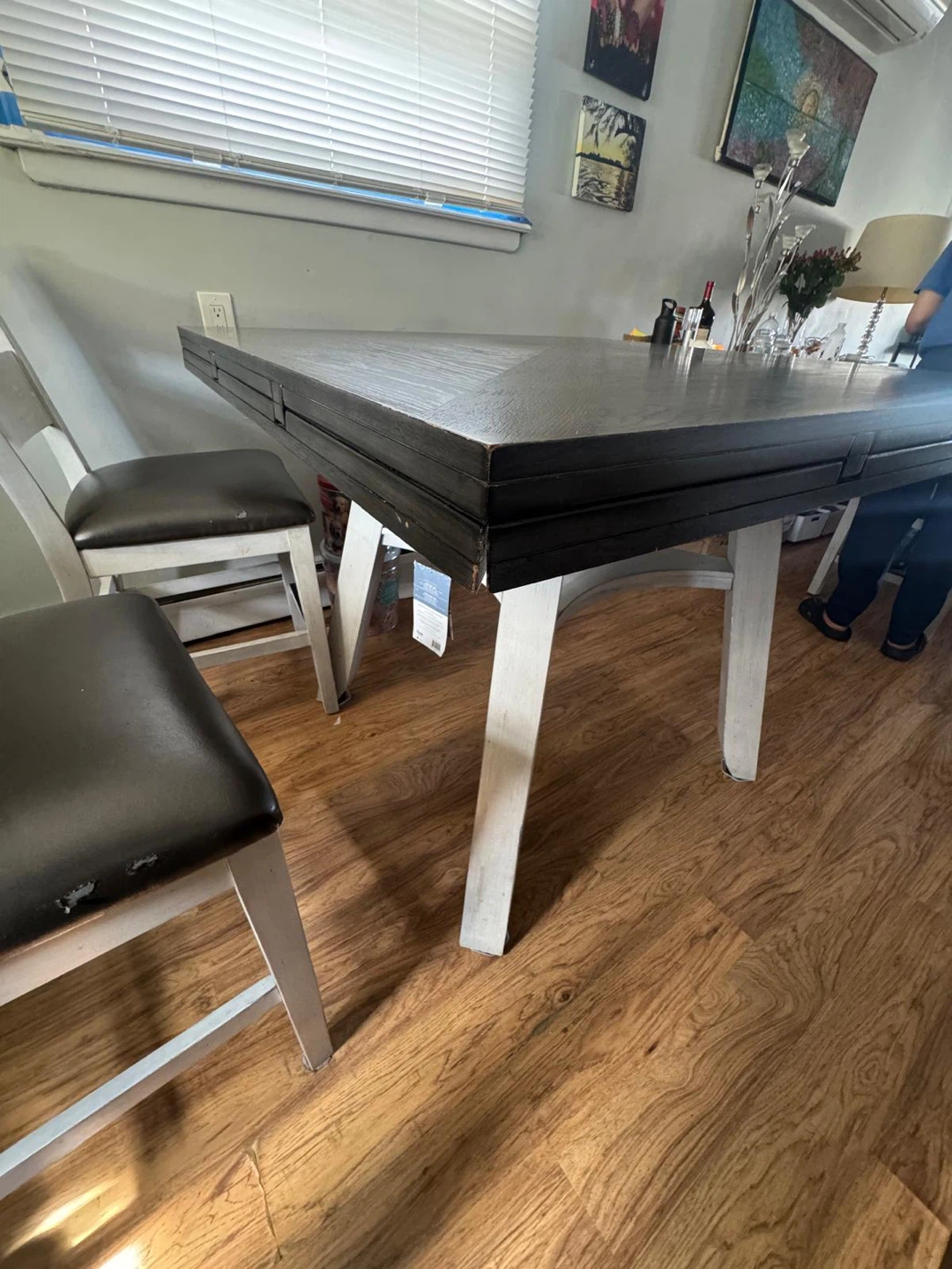 Extendable Dining Table and Chairs Set - photo 3