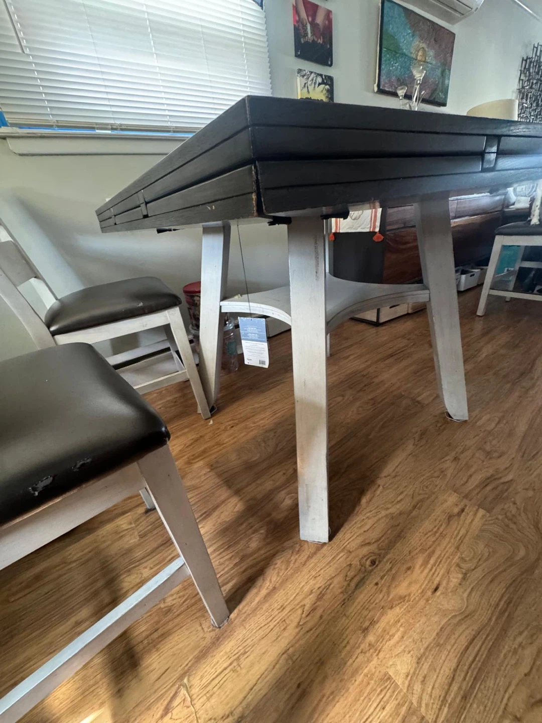 Extendable Dining Table and Chairs Set - photo 4