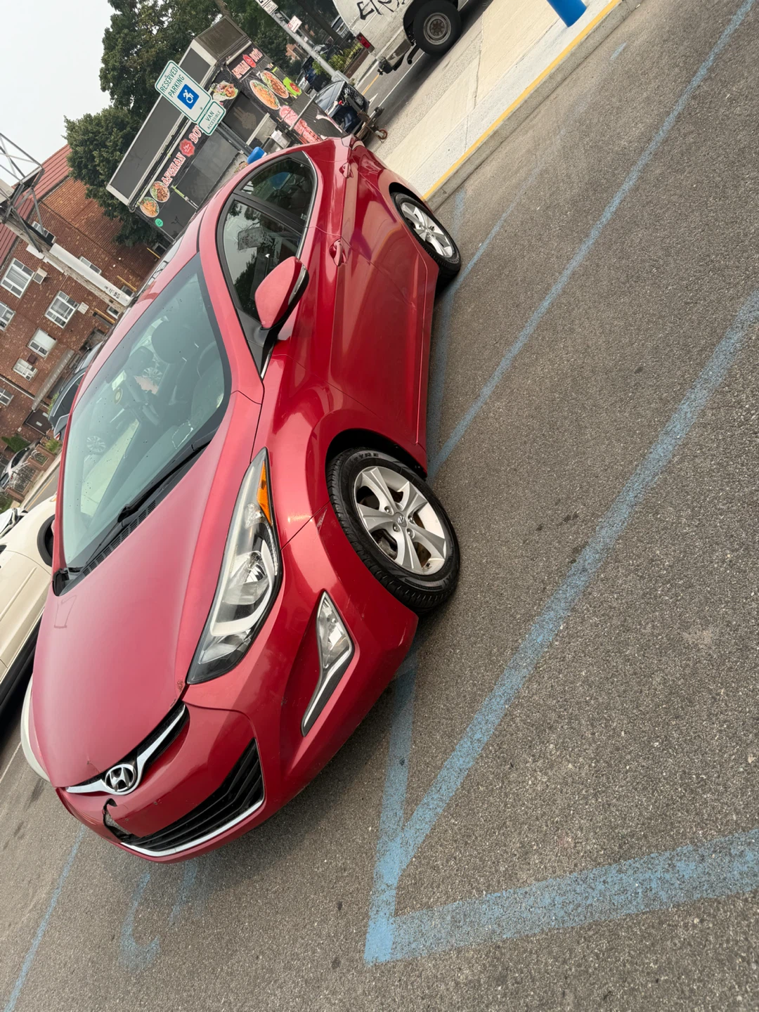 Red Hyundai Elantra Sedan - photo 4