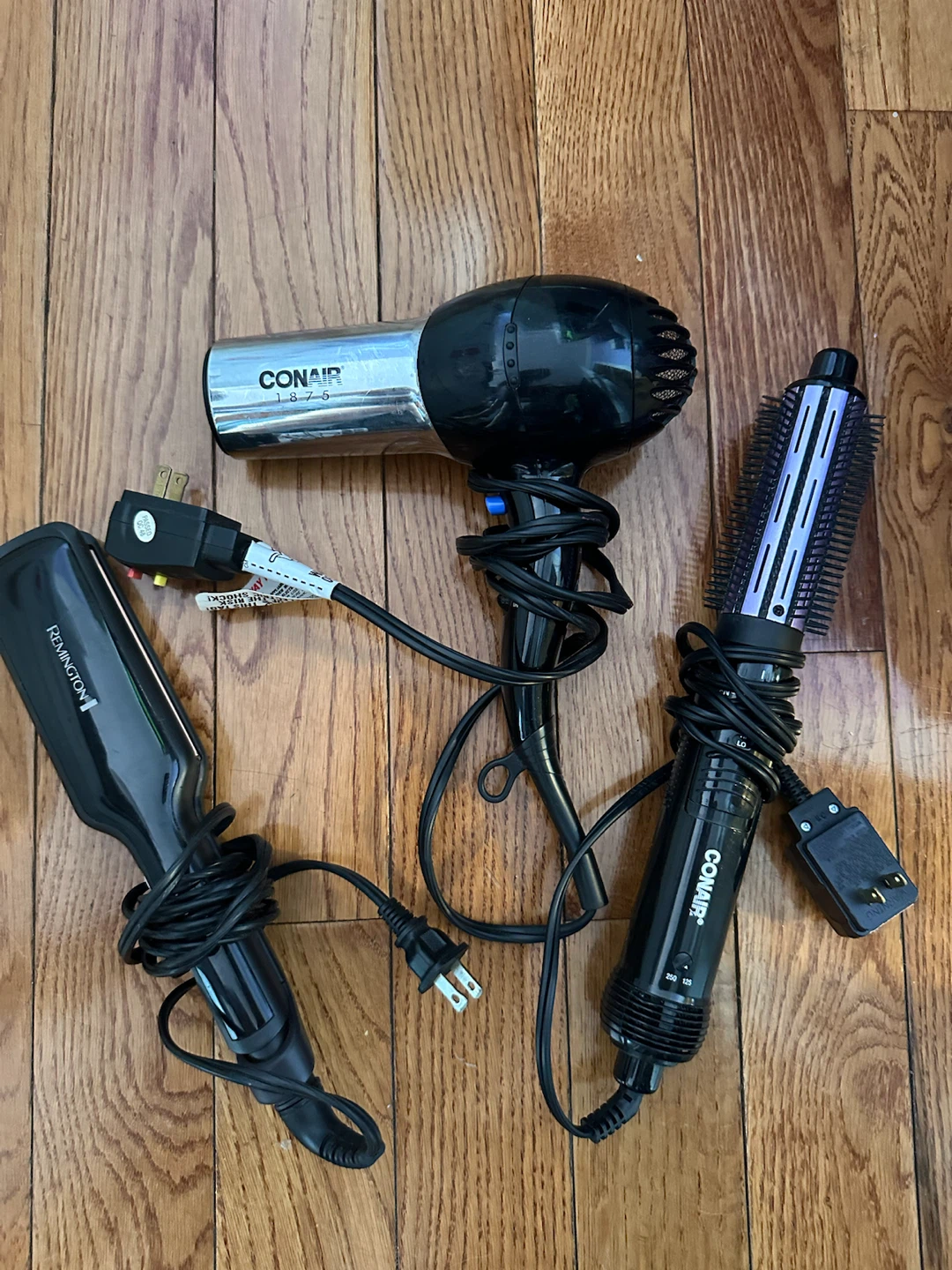 Conair 1875 Watt Hair Dryer and Remington Straightener