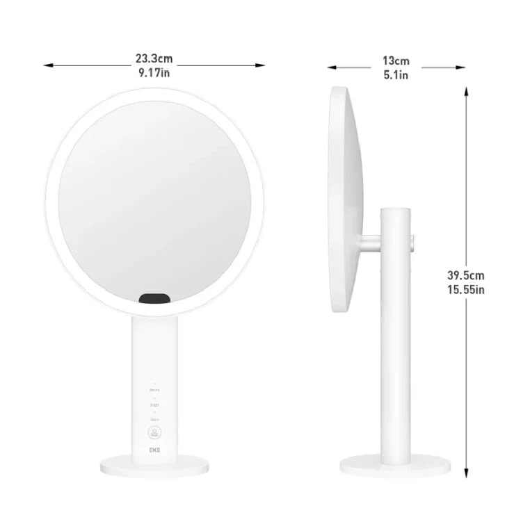 LUMI x EKO Lighted Makeup Mirror 5× to 10× - photo 2