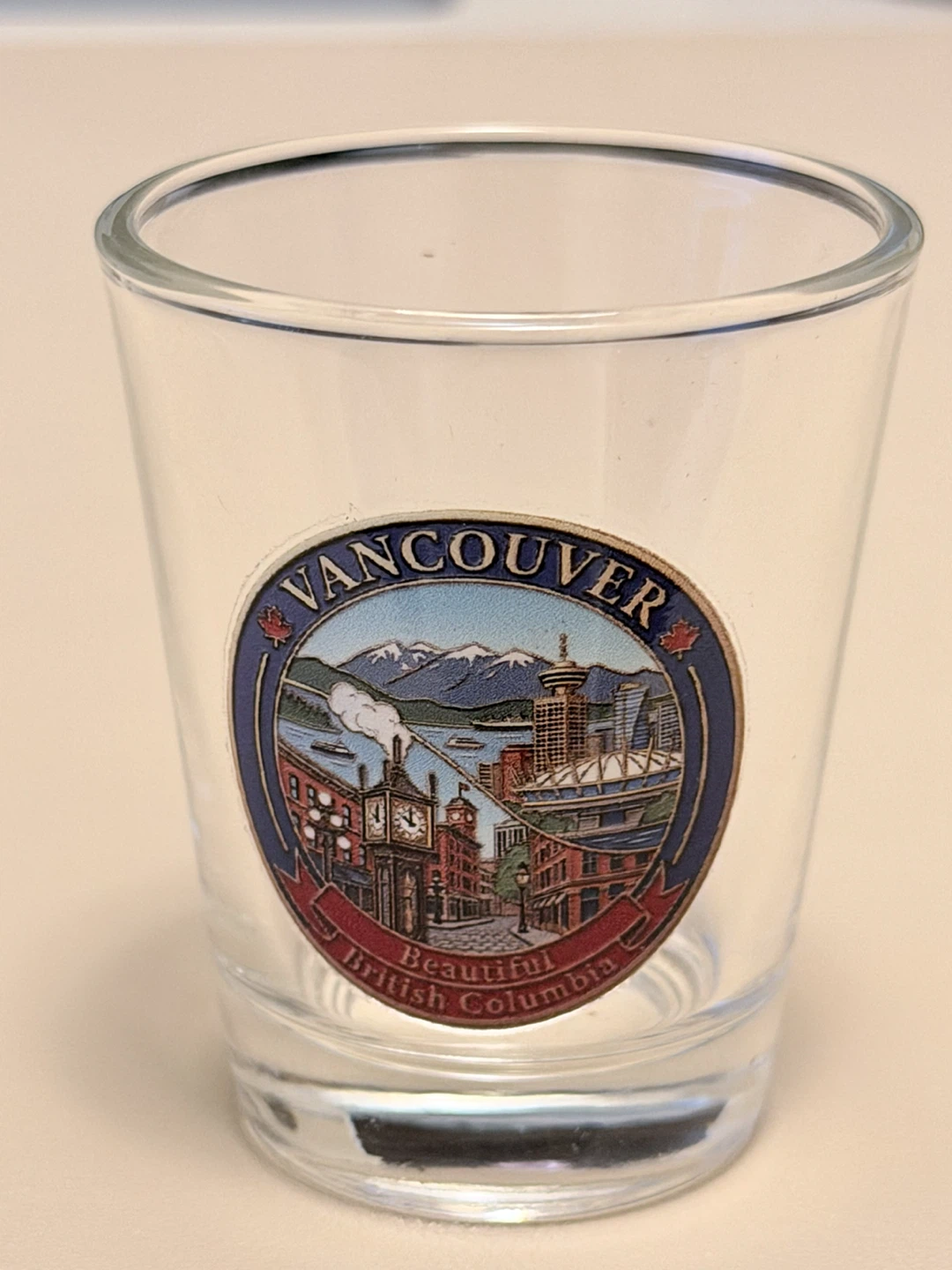 Vancouver British Columbia Shot Glass Souvenir