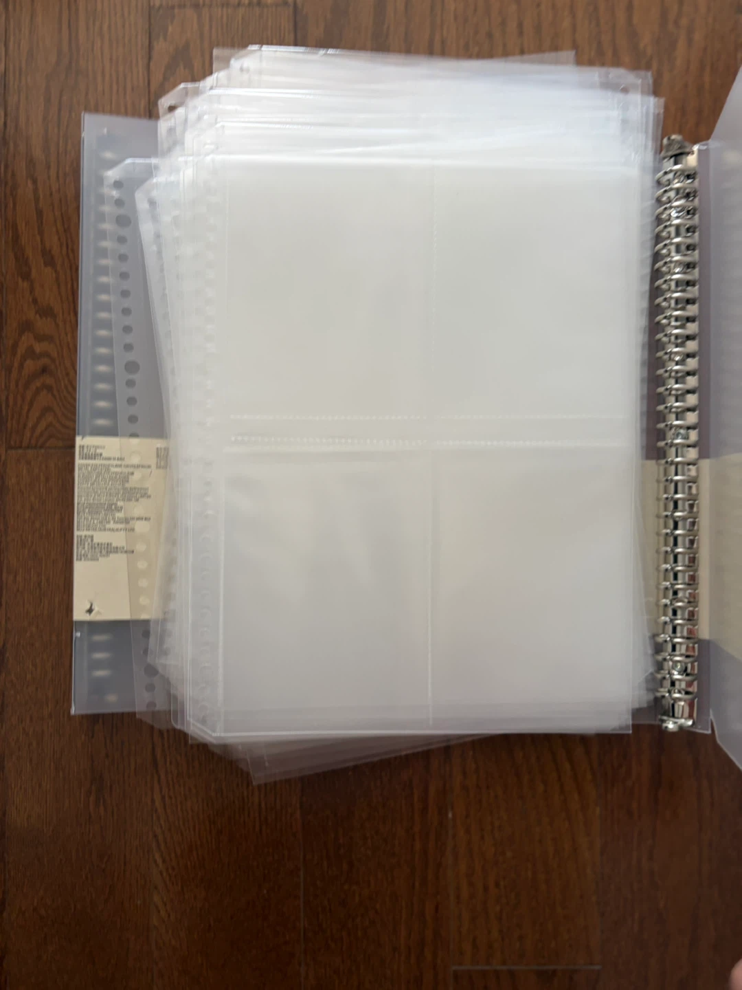 MUJI Binder A4 30 Hole Refill Pages - photo 2