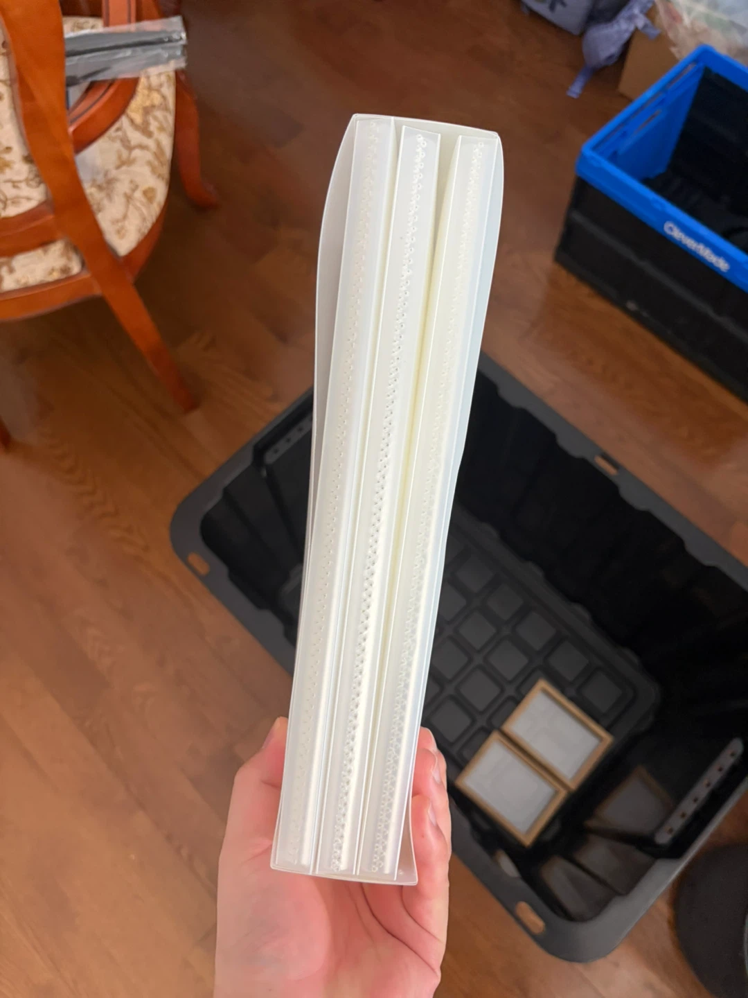 Plastic Photo Album / Binder x8 - photo 3