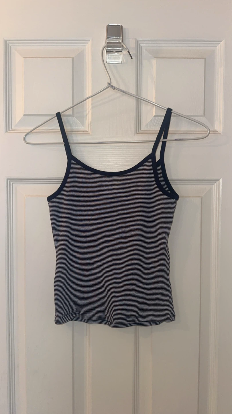 No boundaries blue striped tank top - photo 2