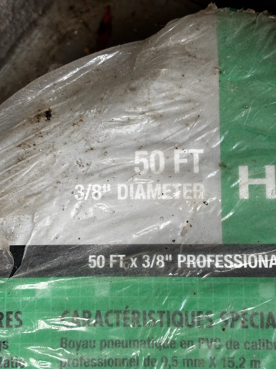 Hitachi 50 Ft 3/8" Professional Grade PVC Air Hose - photo 3