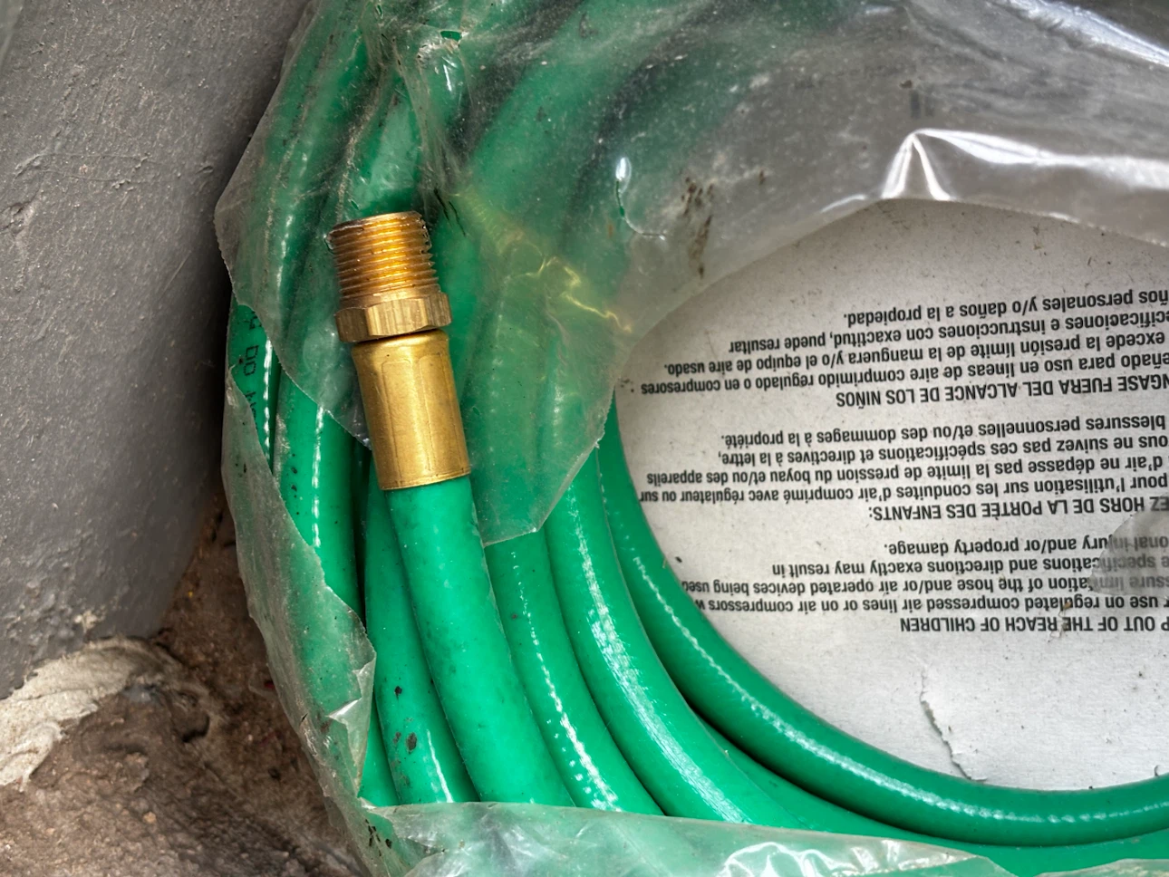 Hitachi 50 Ft 3/8" Professional Grade PVC Air Hose - photo 5