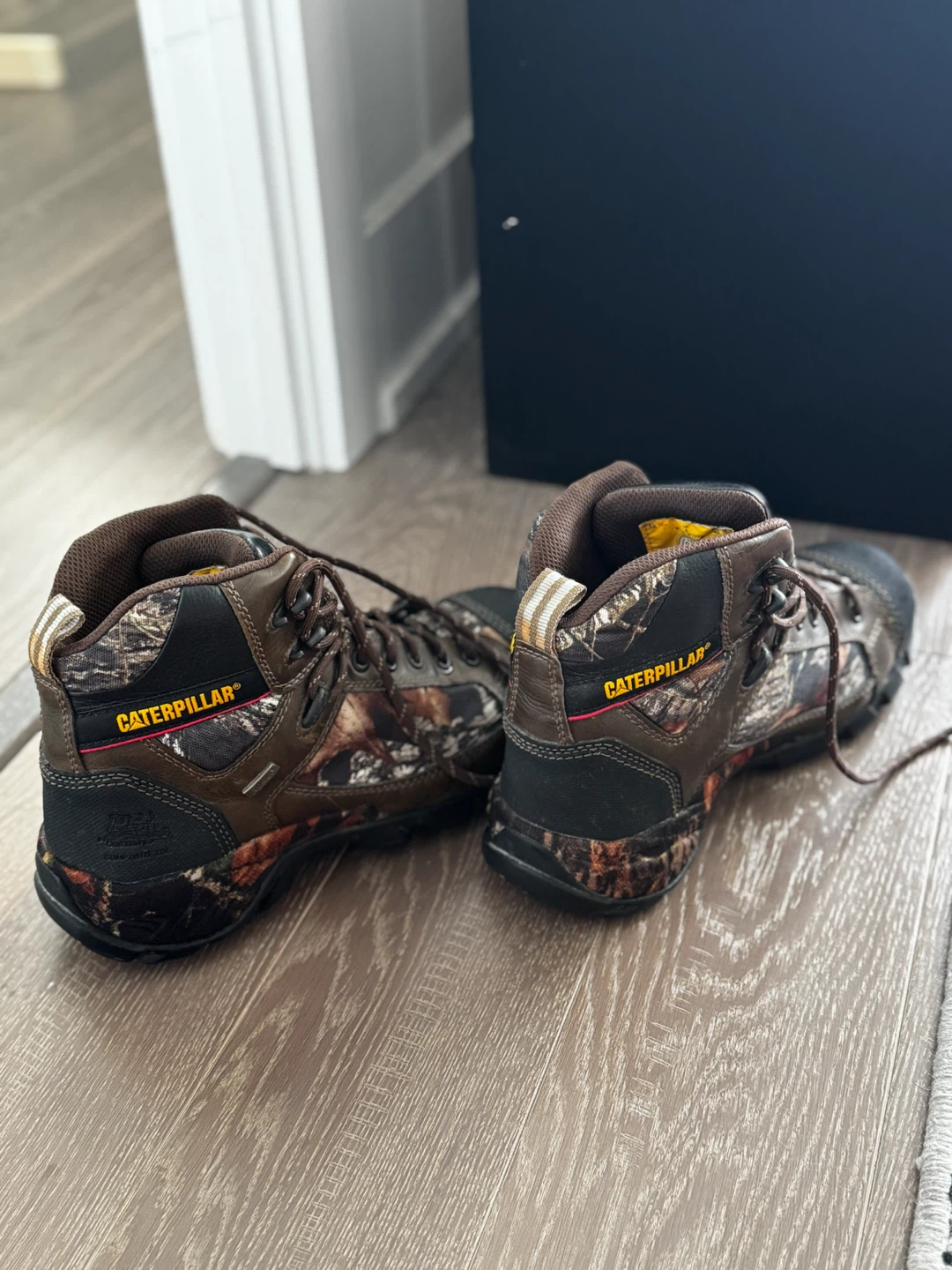 CAT Caterpillar Work Boots Camo Steel Toe - photo 2