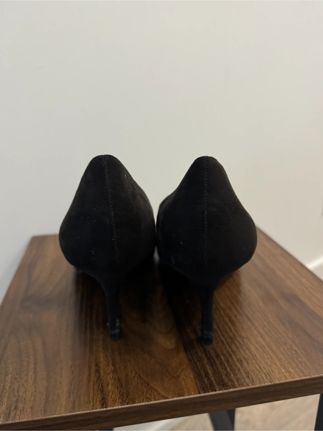 MNG Black Suede Heels - photo 3