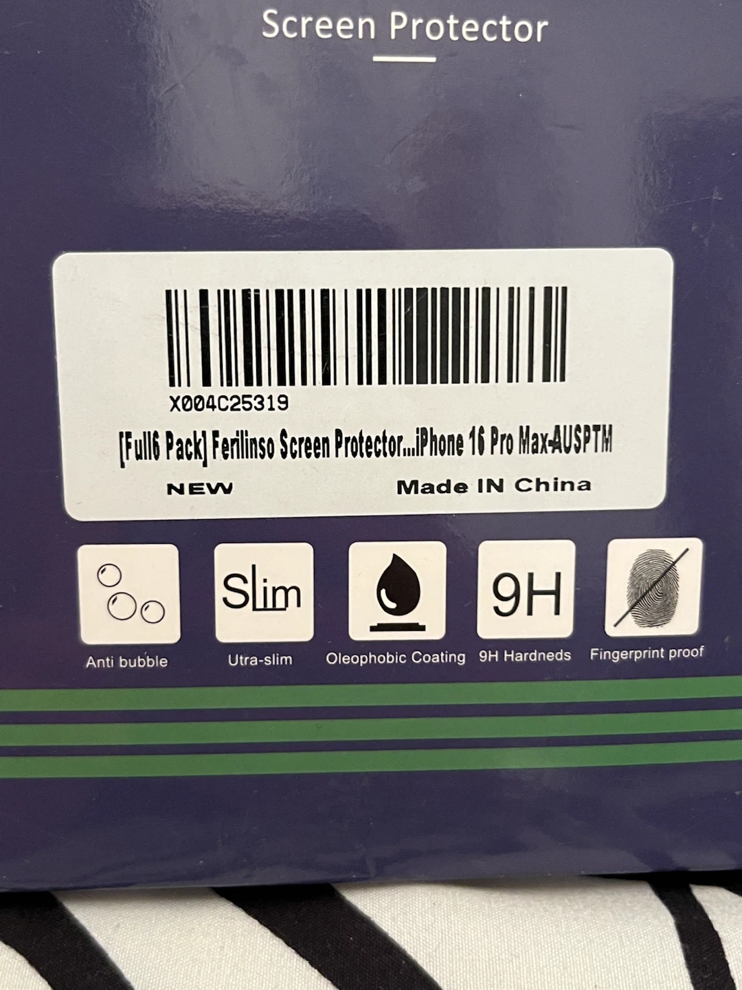 📱 Full 6 Pack Screen Protector Apple iPhone 16 Pro Max AUSPTM - photo 2