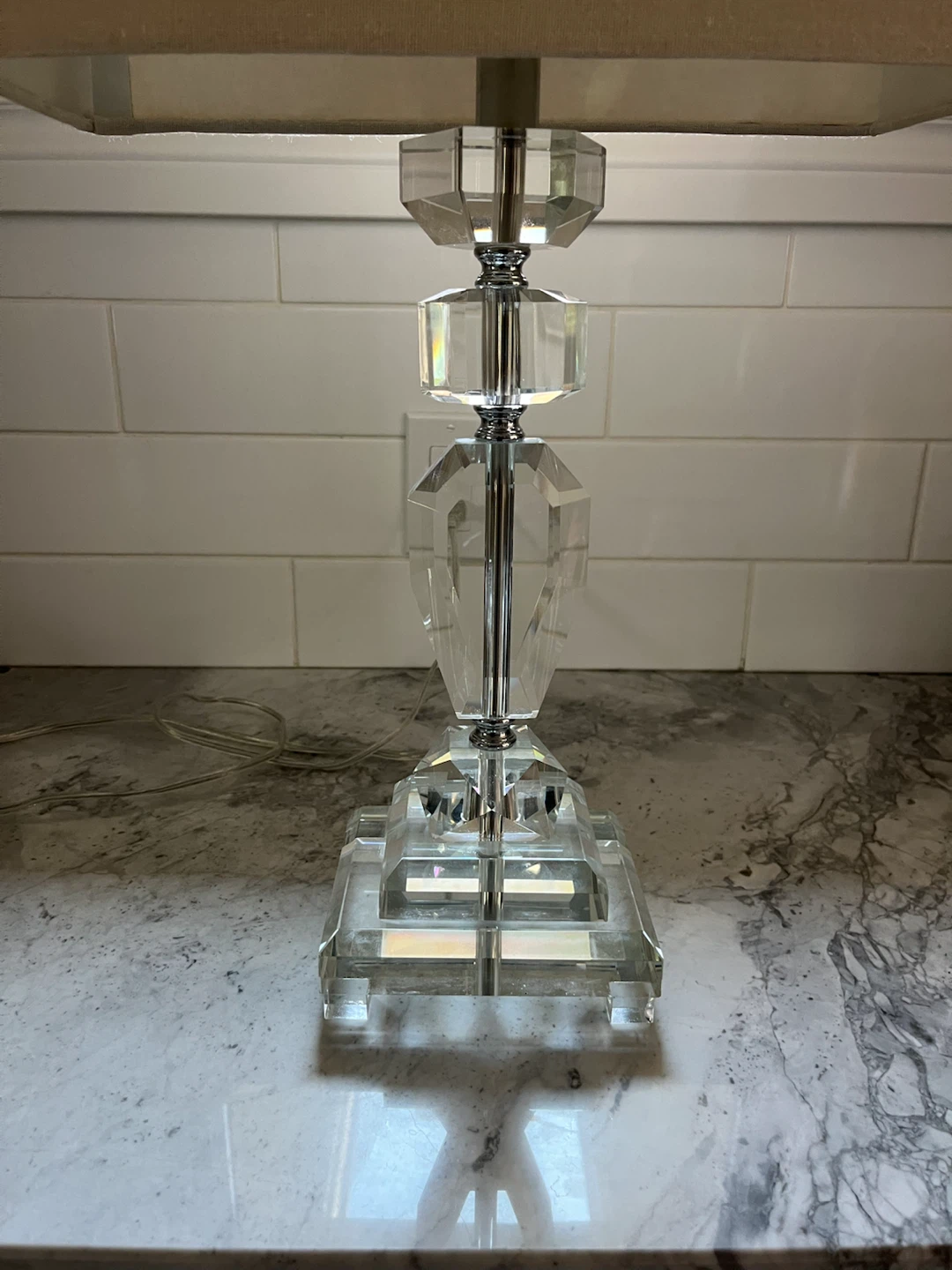 Glass Table Lamp - photo 2