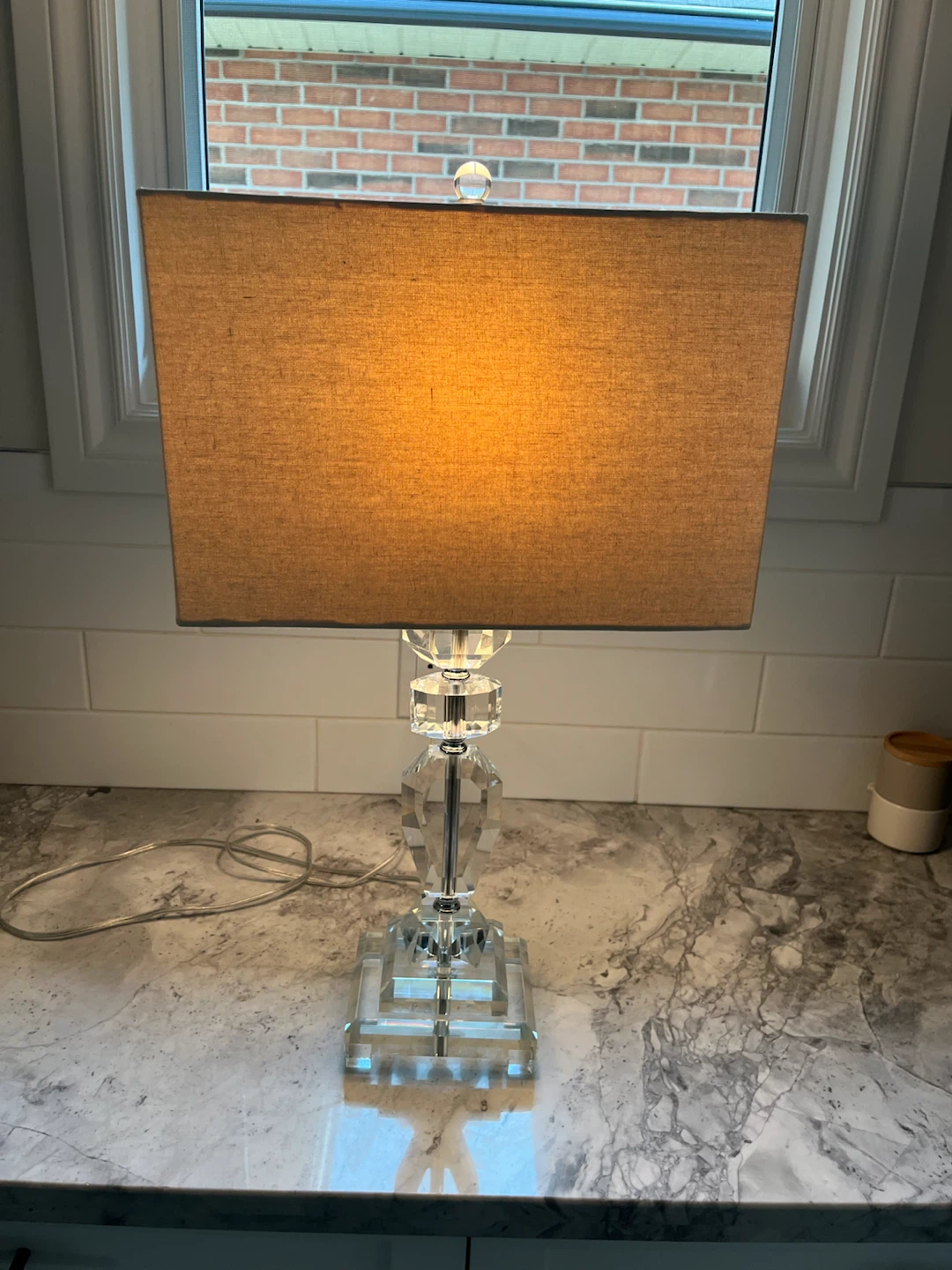 Glass Table Lamp - photo 3
