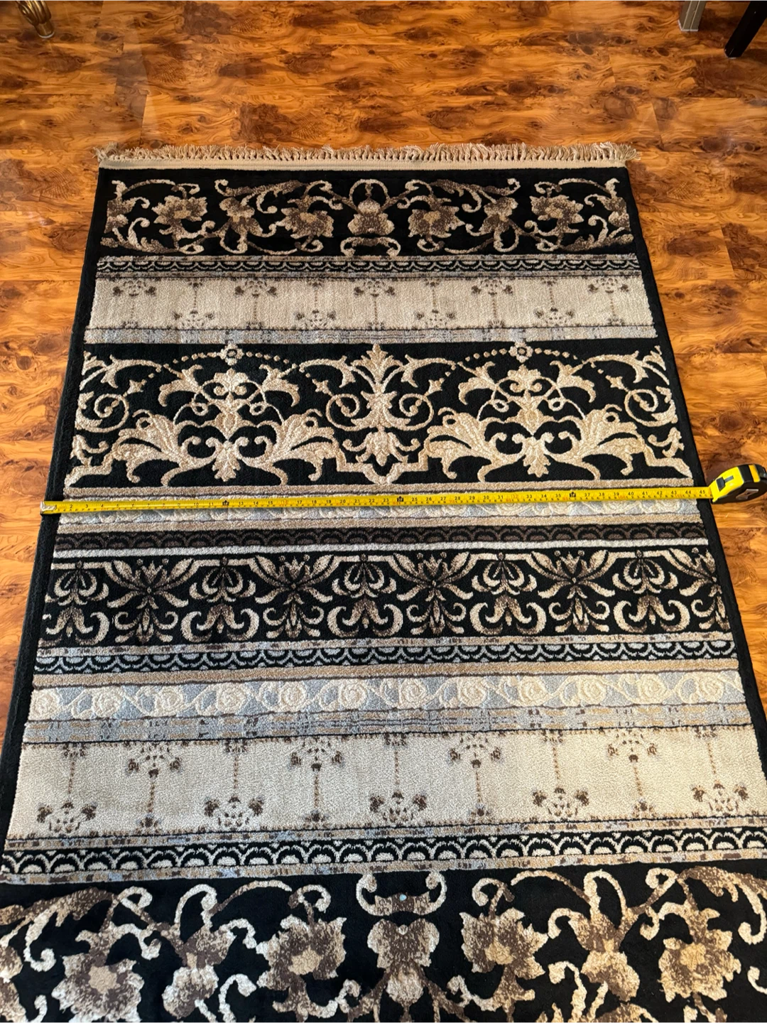 Merinos Ice-Black Rug - photo 2