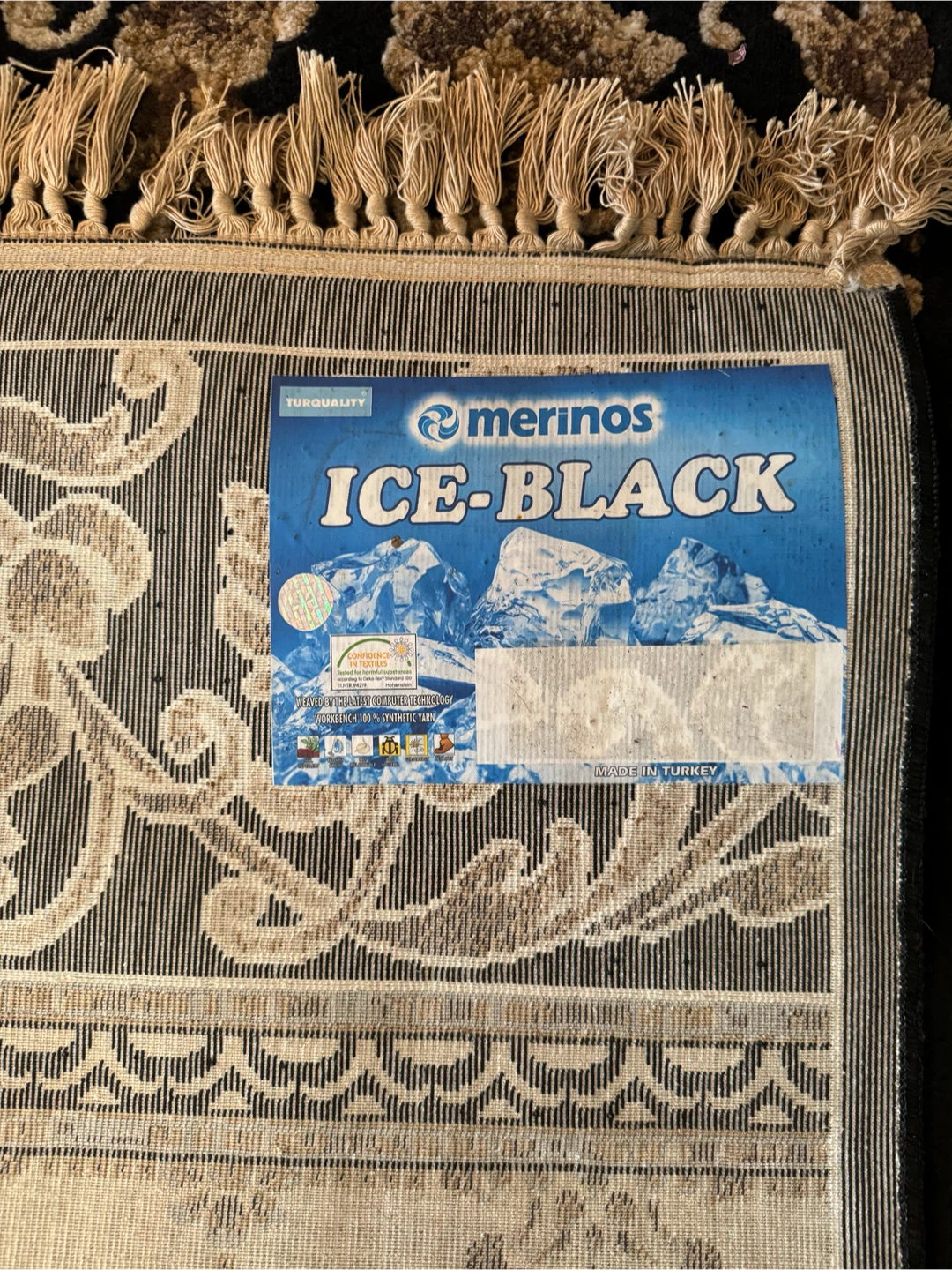 Merinos Ice-Black Rug - photo 5