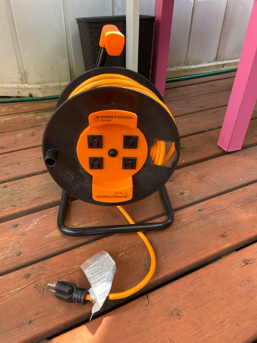 Protocol Heavy Duty Extension Cord Reel - photo 2