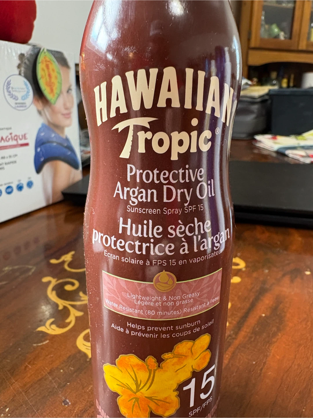 Hawaiian Tropic Protective Argan Dry Oil SPF 15 Sunscreen Spray - photo 4