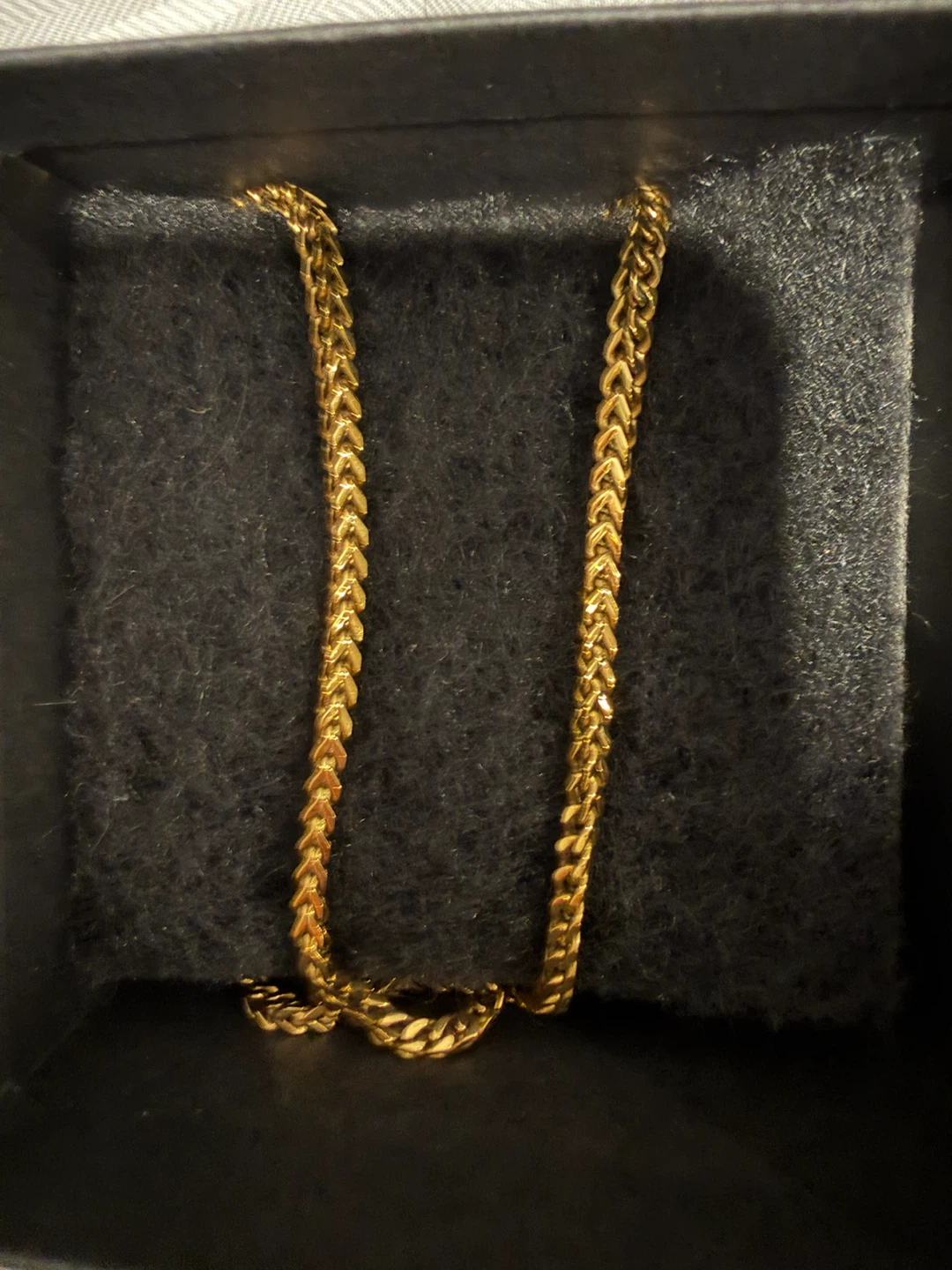 Gold plated chain