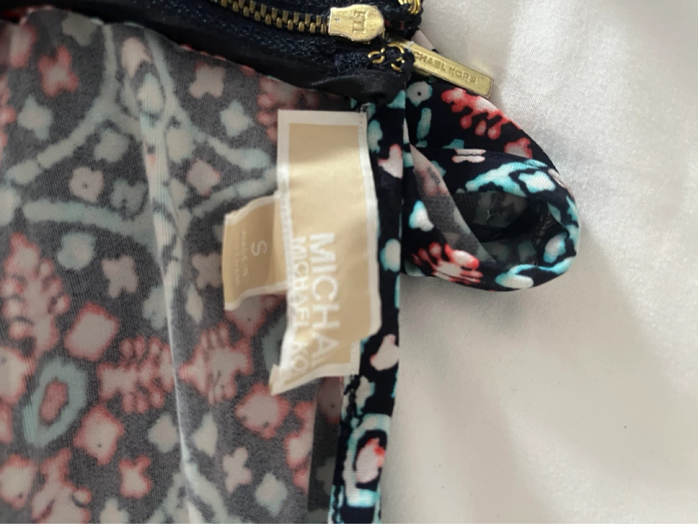 Michael Kors Women's Patterned Fit and Flare Dress Size S - photo 4