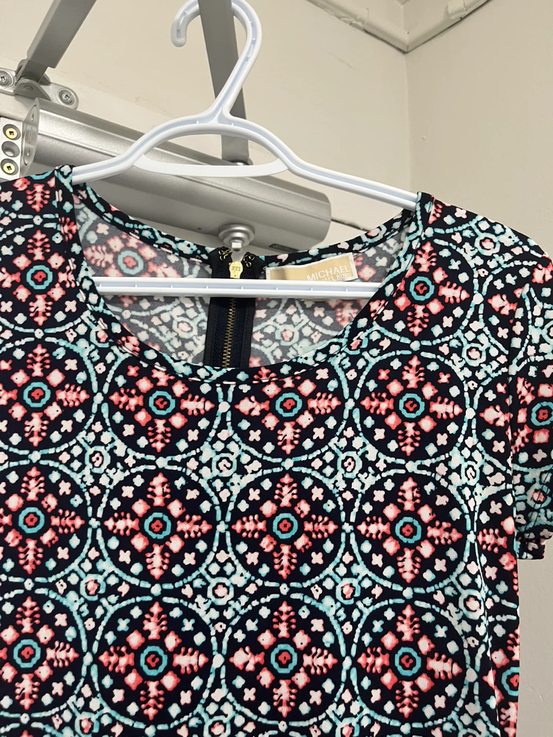 Michael Kors Women's Patterned Fit and Flare Dress Size S - photo 2