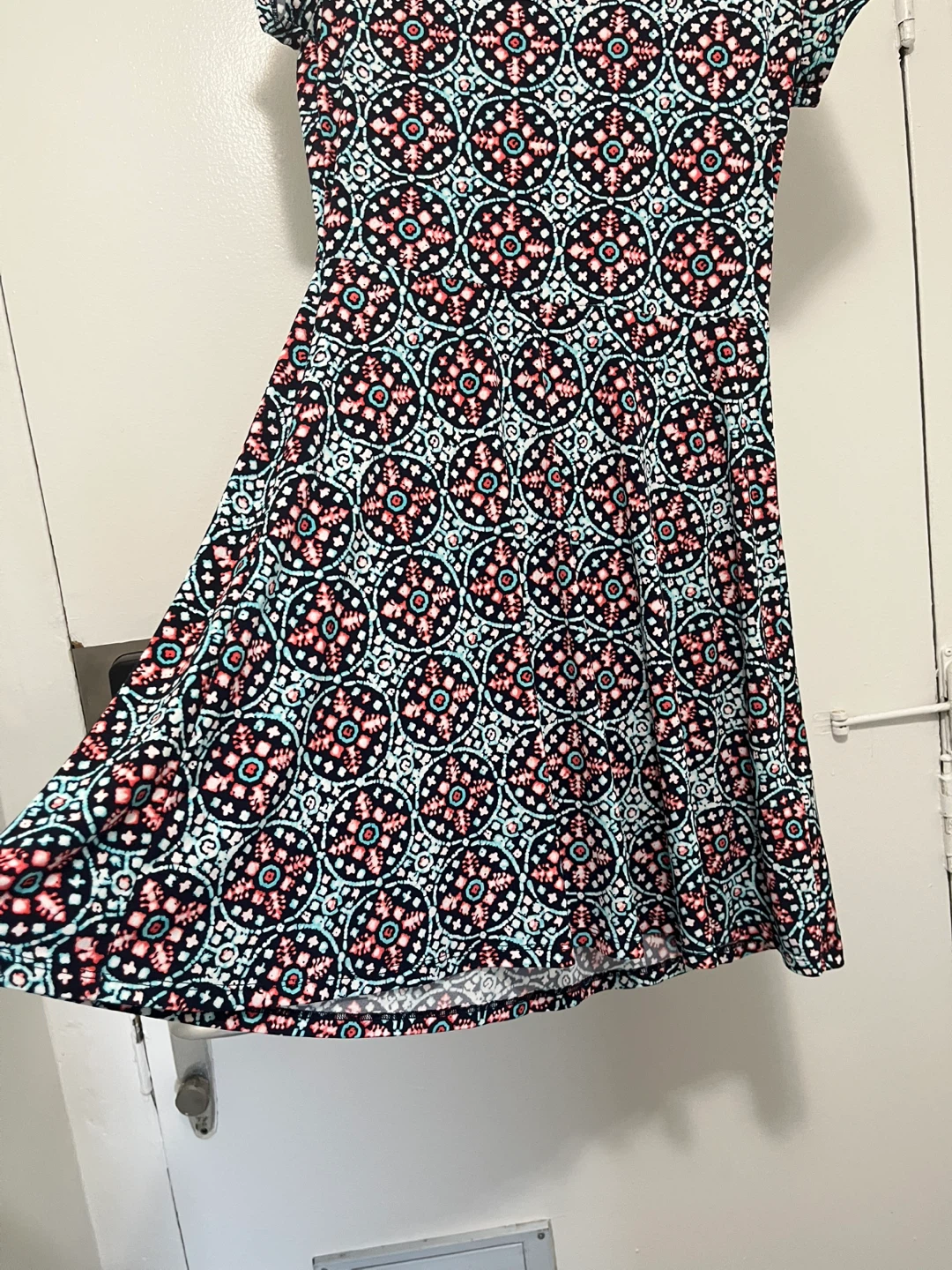 Michael Kors Women's Patterned Fit and Flare Dress Size S - photo 3
