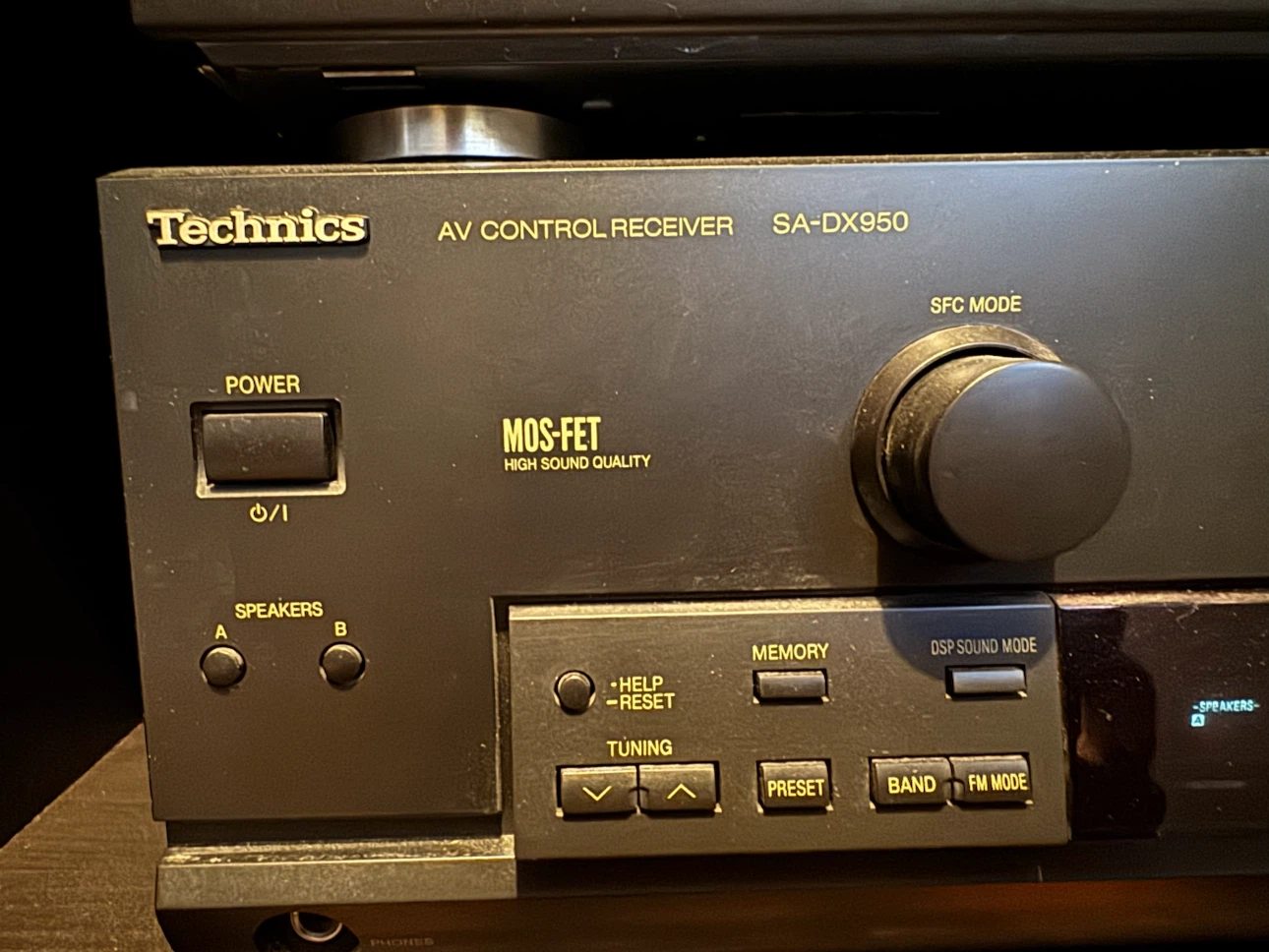 Technics A/V Receiver and Graphics Equalizer - photo 2