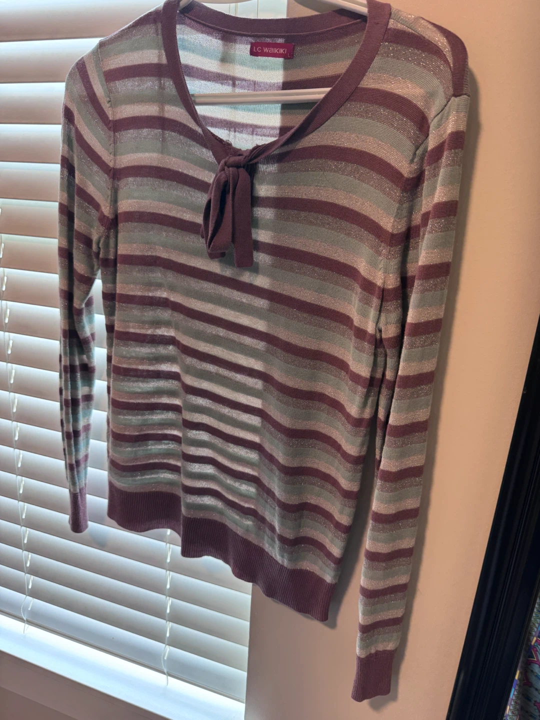 LC Waikiki Striped Sweater - Size L