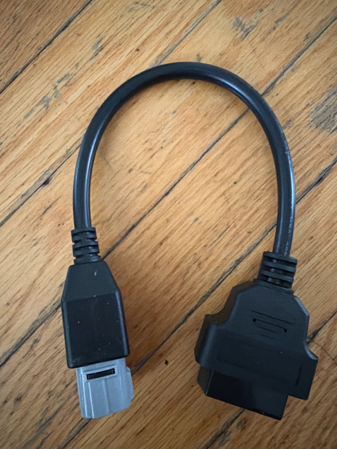 6 Pin Motorcycle OBD Adapter Cable - photo 2