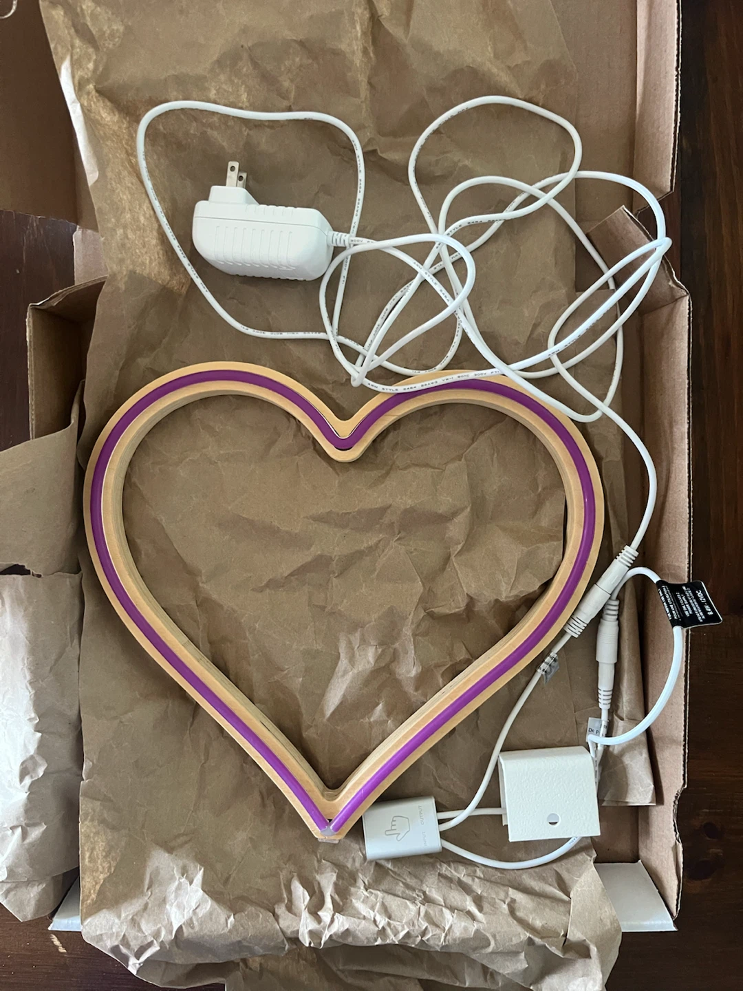 Heart Shaped Neon Sign - photo 3