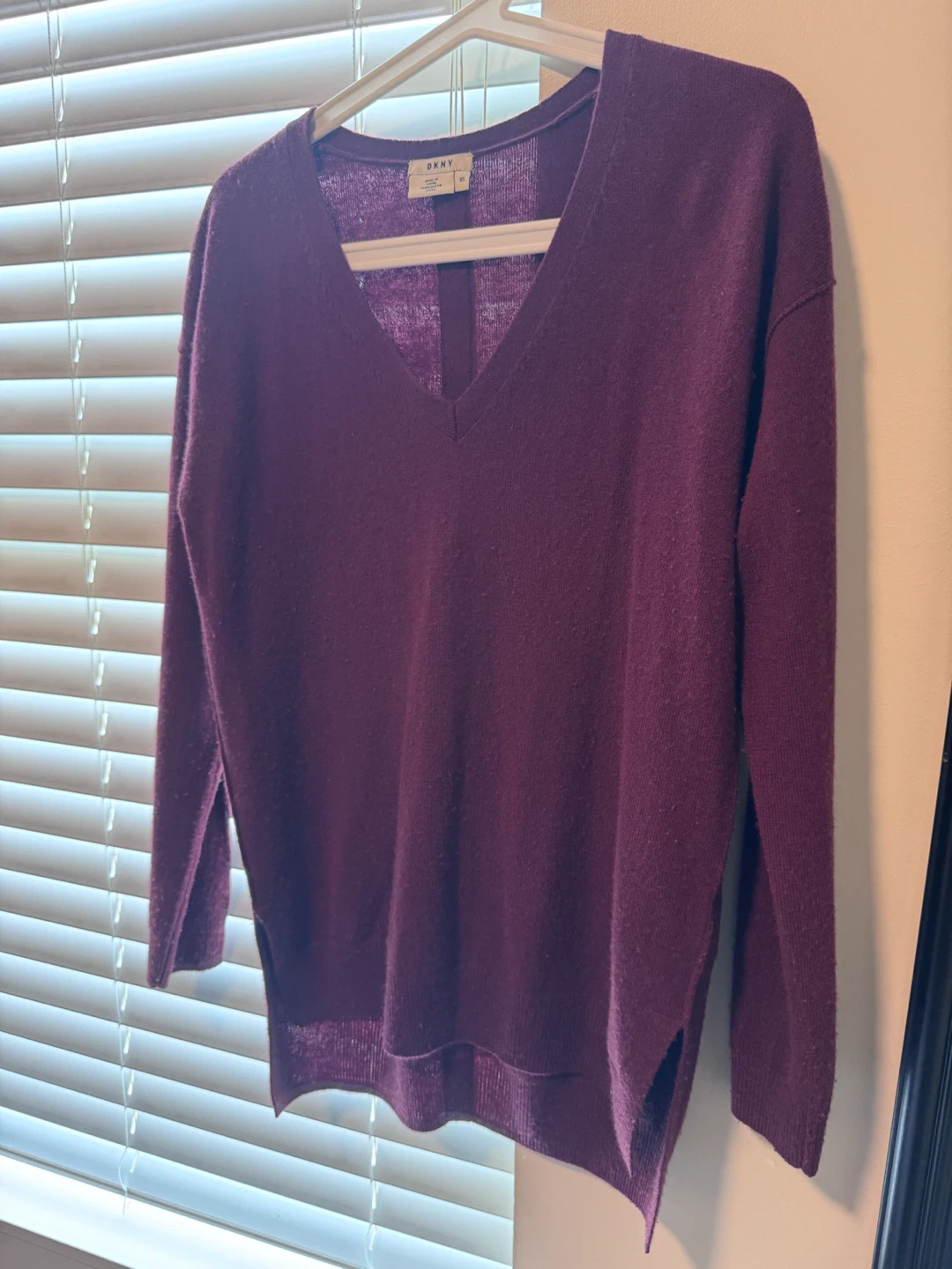 DKNY V-Neck Sweater