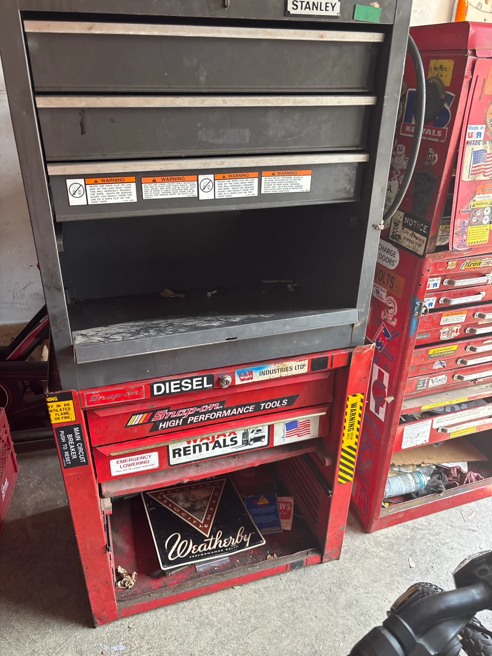 Snap on and Stanley tool boxes - photo 2