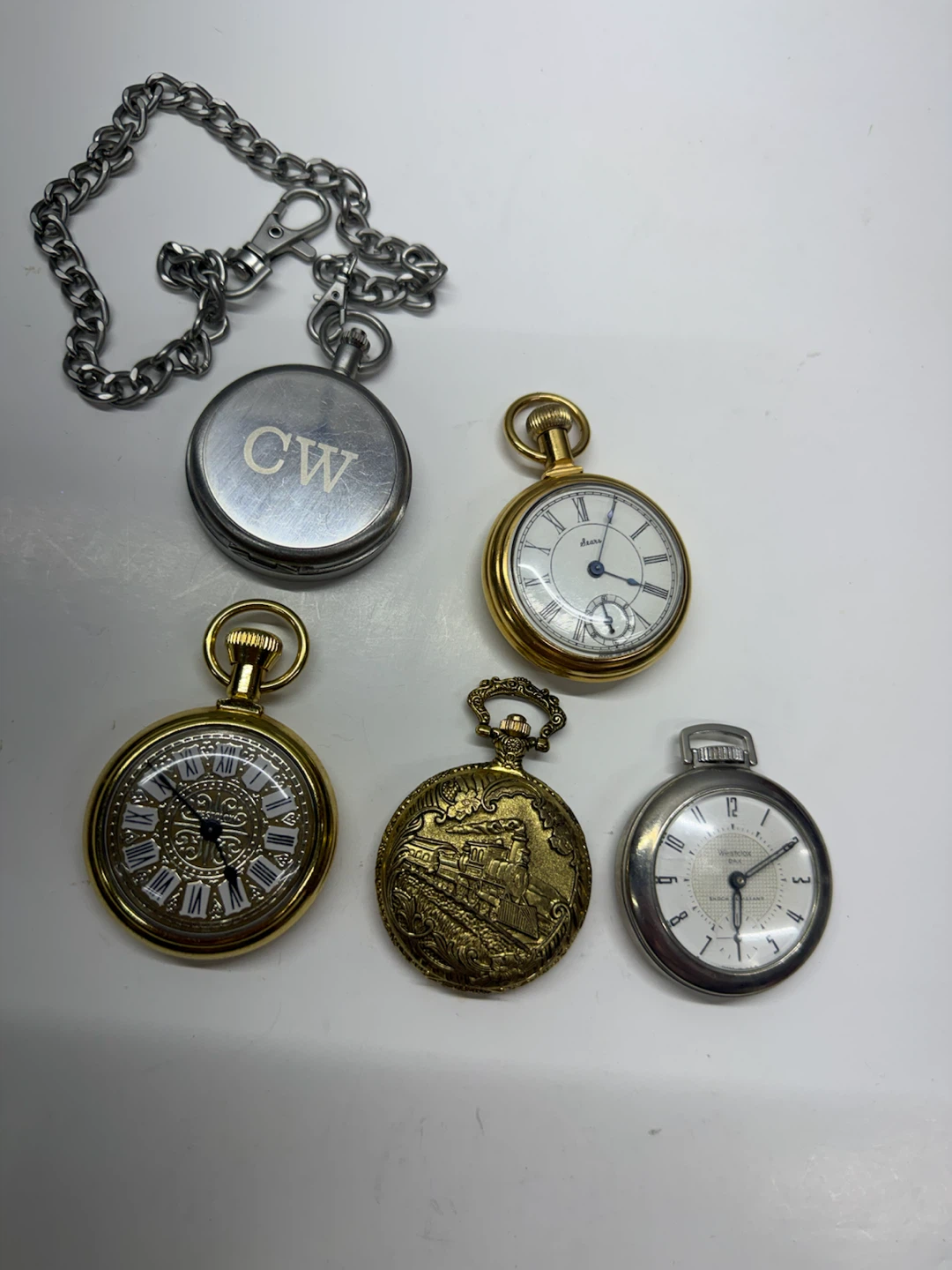 Lot of 5 Pocket Watches - photo 2