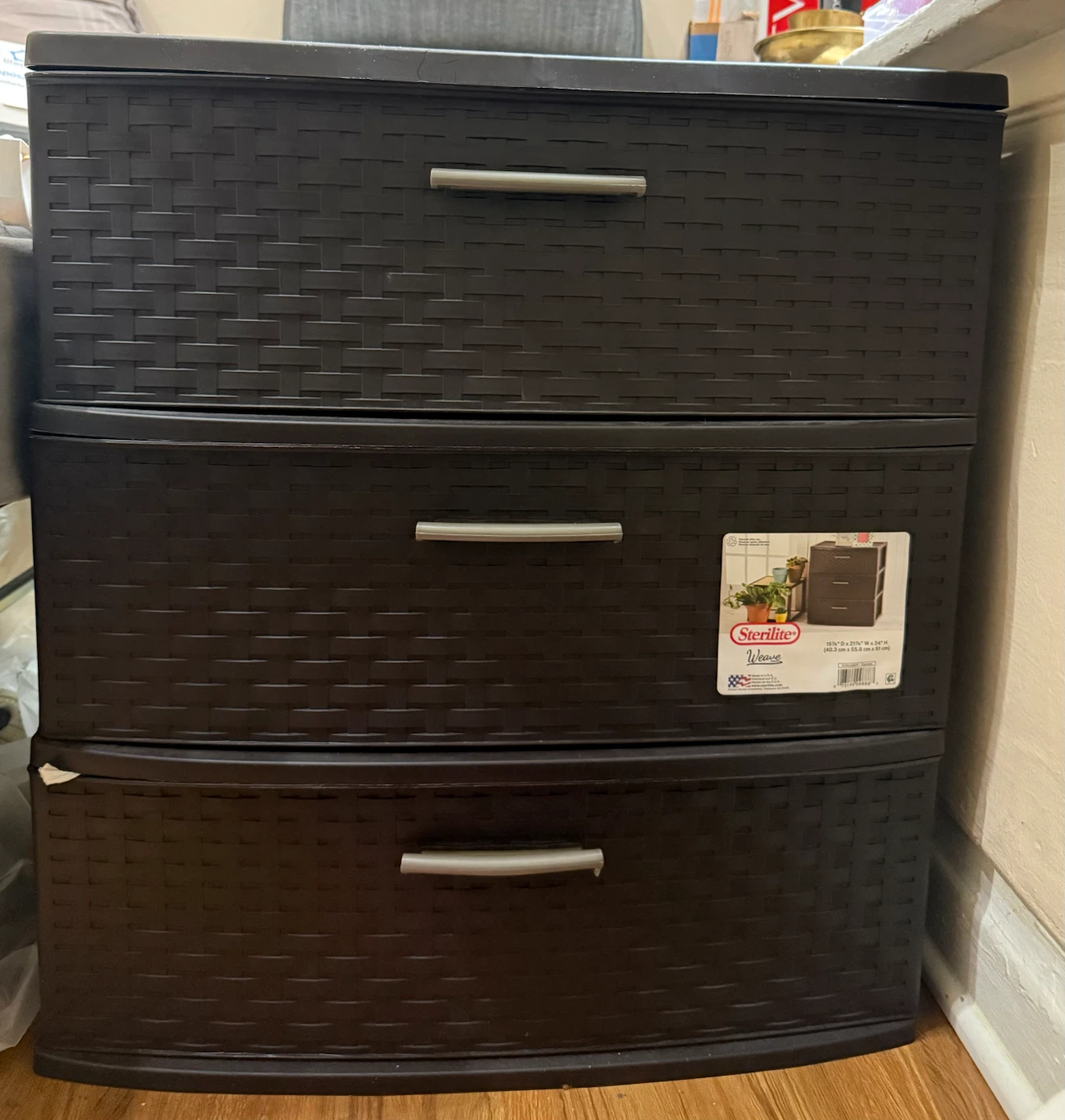 Sterilite 3 Drawer Wide Chest - photo 2