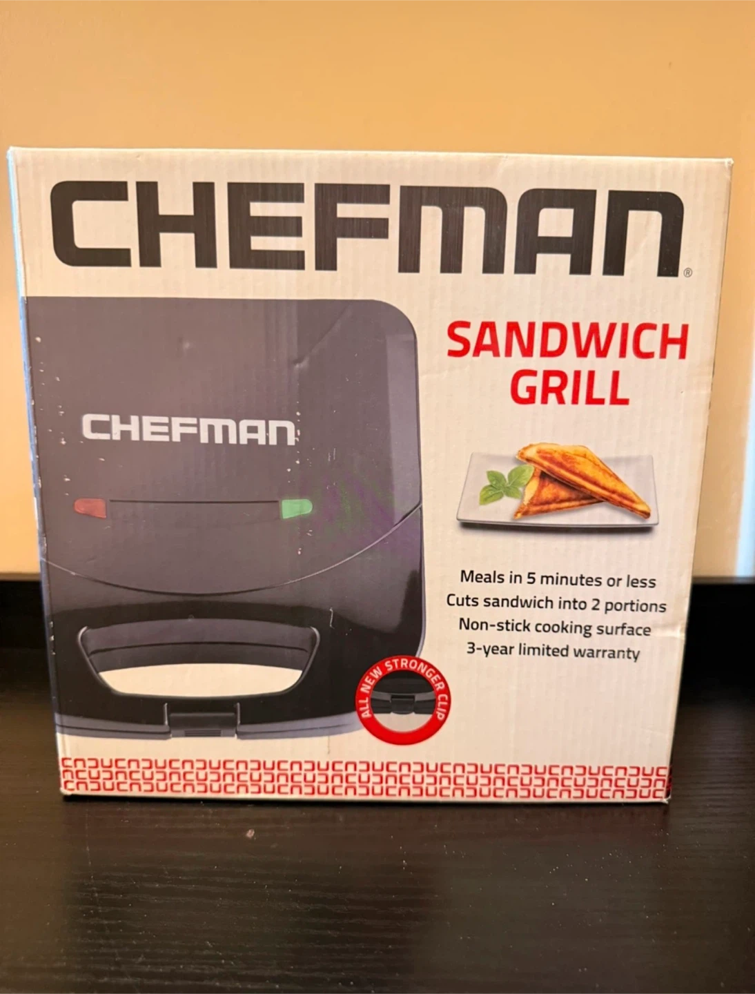NEW Chefman Sandwich Grill