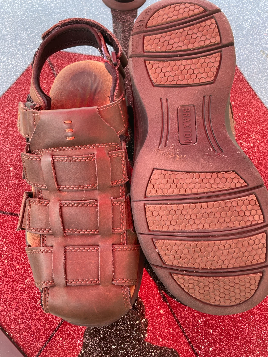 Braxton Men's Leather Sandals