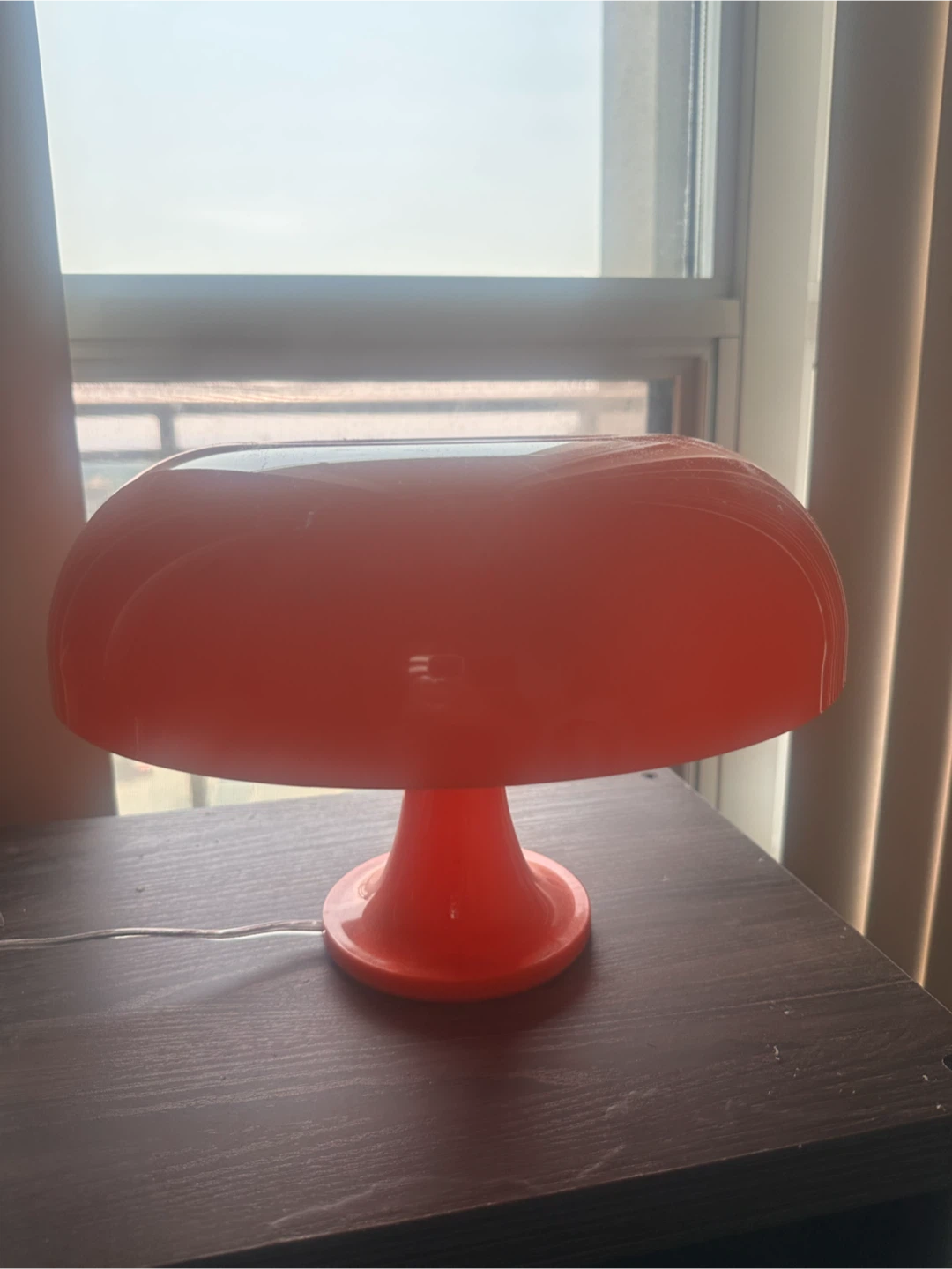 Lotus Atelier Orange Mushroom Lamp - photo 2
