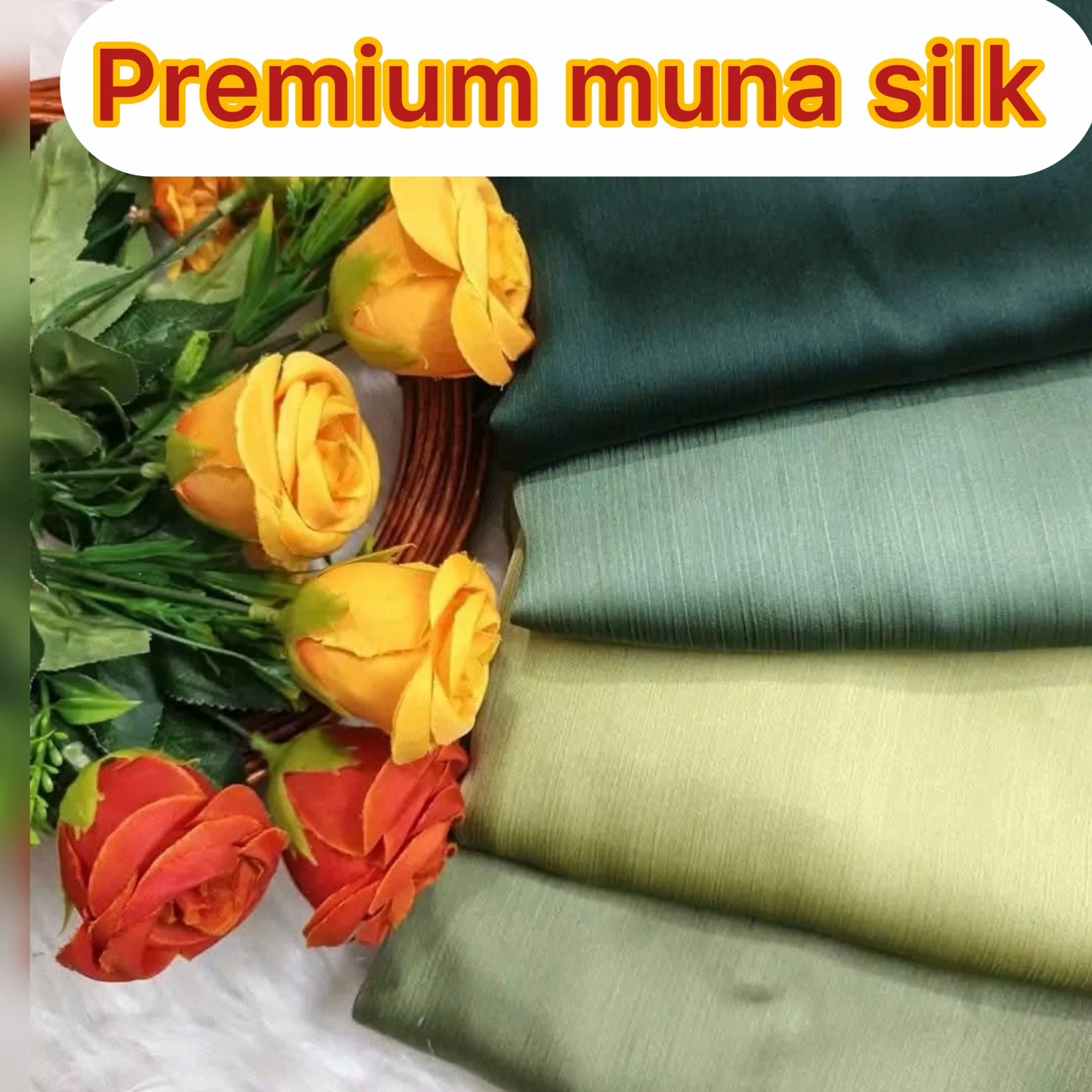 Premium Muna Silk Hijabs - photo 2