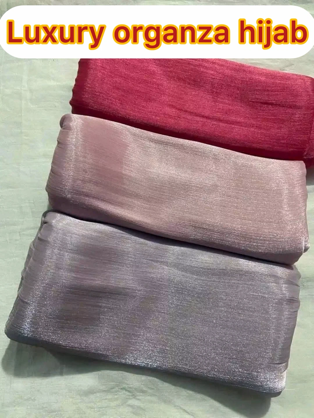 Premium Muna Silk Hijabs - photo 3