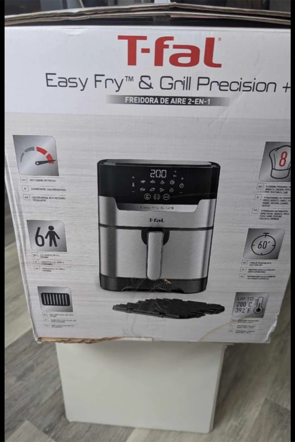 T-fal Easy Fry & Grill Precision+ Air Fryer