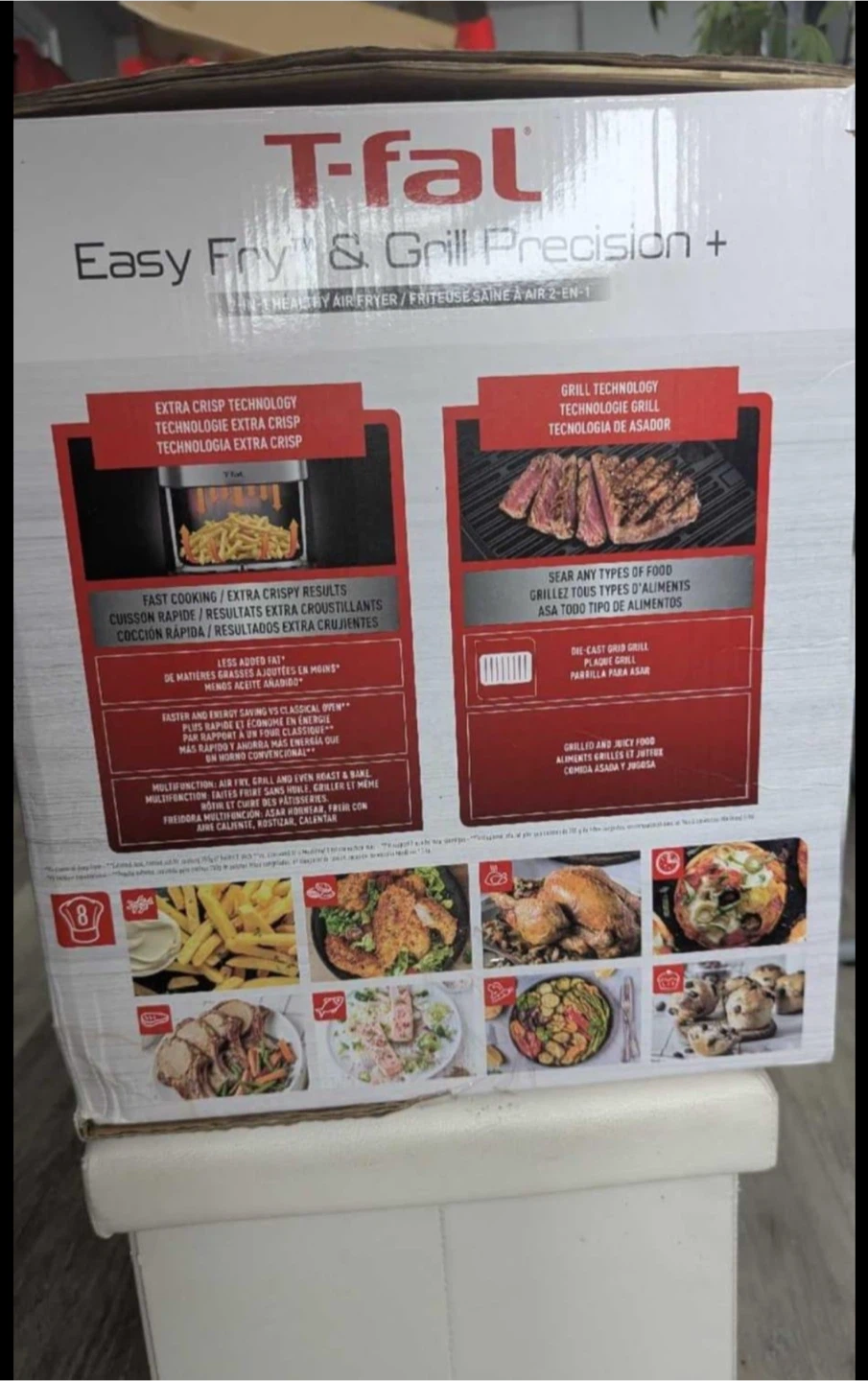 T-fal Easy Fry & Grill Precision+ Air Fryer - photo 2