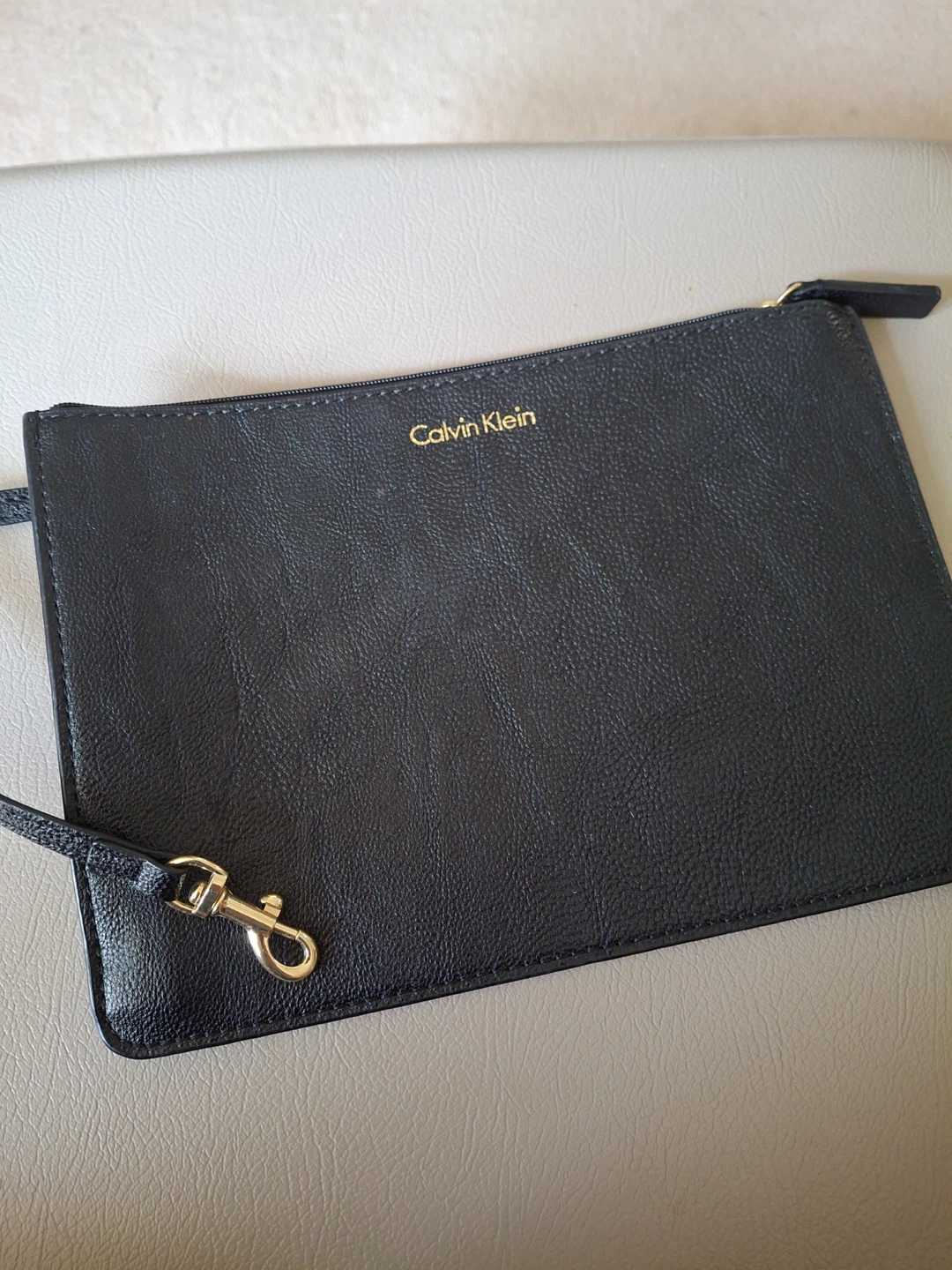 Black Calvin Klein pouch